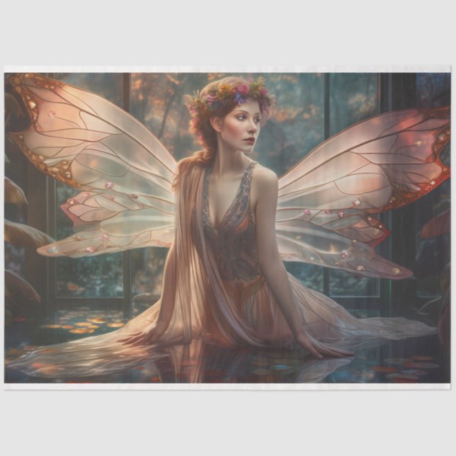 A Mystical Fairy Series Design 6 Tissue Paper (Front)