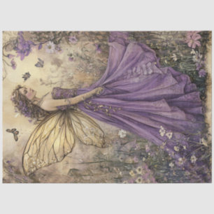 A Mystical Lavender Fairy Series Design #10 Tissue Paper