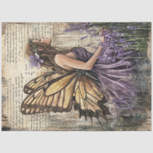 A Mystical Lavender Fairy Series Design #8 Tissue Paper