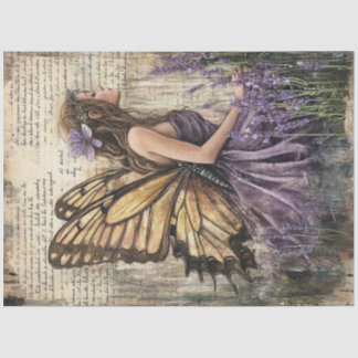 A Mystical Lavender Fairy Series Design #8 Tissue Paper