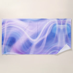 A Mystical Pastel Fog Beach Towel
