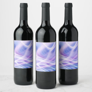 A Mystical Pastel Fog  Wine Label