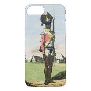 A Naigue of the Bombay Battalion, plate 28 from 'O iPhone 8/7 Case