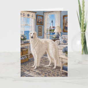 A Nantucket Borzoi  Card