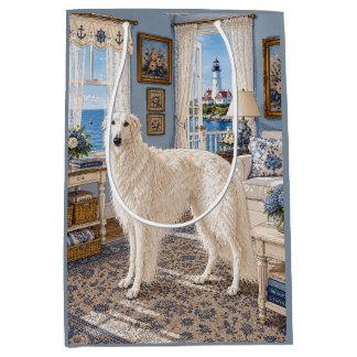 A Nantucket Borzoi Medium Gift Bag