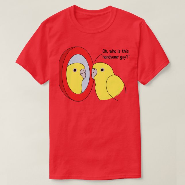 A narcissistic parrot T-Shirt (Design Front)