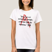 A Nathaniel Hawthorne Fans RED MARK DESIGN T-Shirt