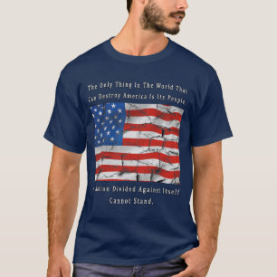 A Nation Divided (FRONT & BACK design) T-Shirt