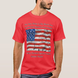 A Nation Divided (FRONT & BACK design) T-Shirt