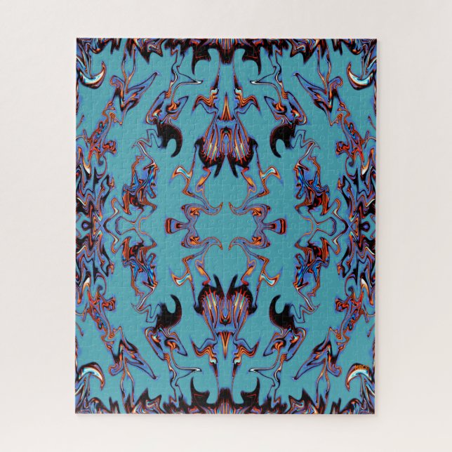 A Native's Dream.... Jigsaw Puzzle (Vertical)