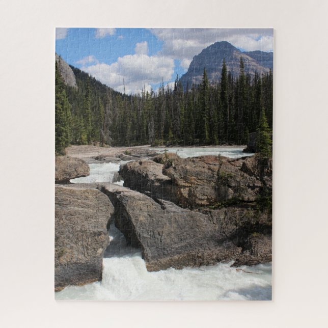 A Natural Bridge in the Rockies Jigsaw Puzzle (Vertical)