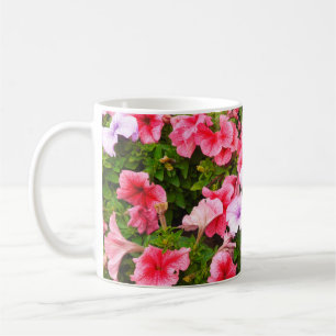 A nature photo is a beautiful petunia flower. Plan Coffee Mug