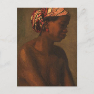 A Negress by Thomas Eakins Postcard