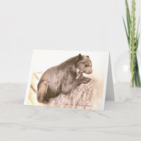 A. Neuman Bubu Portrait Notecard