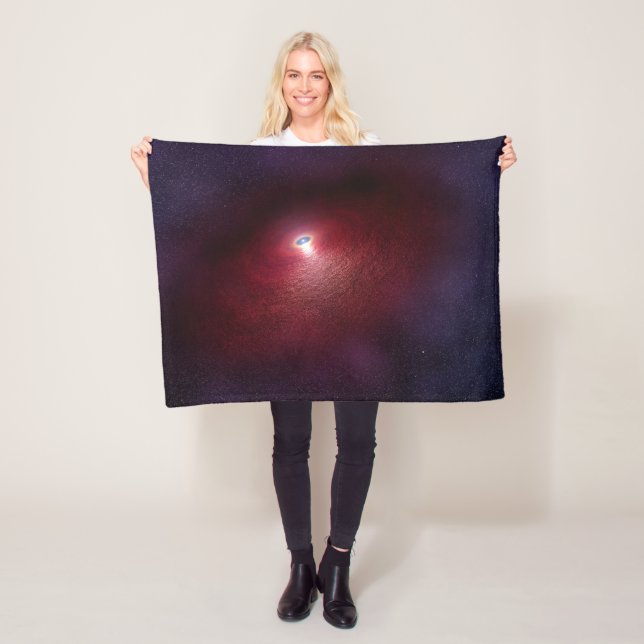 A Neutron Star With A Disc Of Warm Dust. Fleece Blanket (In Situ)