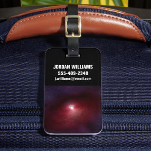 A Neutron Star With A Disc Of Warm Dust. Luggage Tag