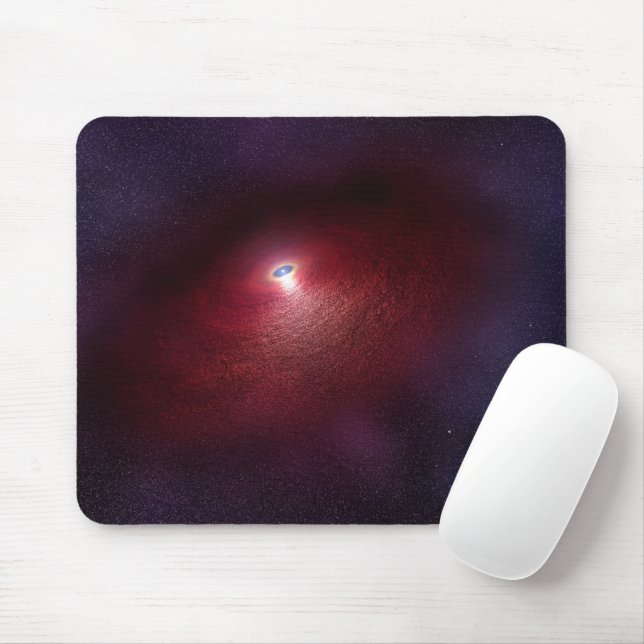 A Neutron Star With A Disc Of Warm Dust. Mouse Mat (With Mouse)
