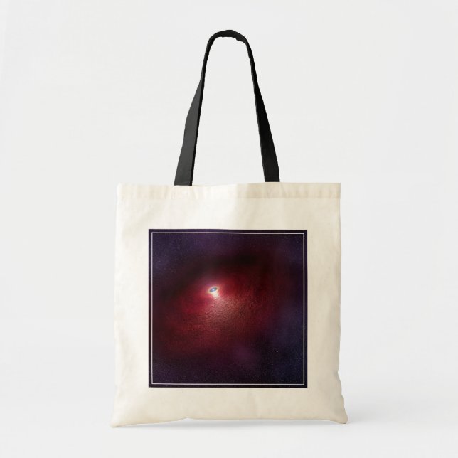 A Neutron Star With A Disc Of Warm Dust. Tote Bag (Front)