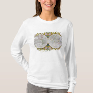 A New and Correct Map of the World, 1770-97 T-Shirt