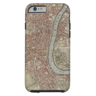 A New and Exact Plan of the Cities of London and W Tough iPhone 6 Case