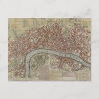 A New and Exact Plan of the Cities of London and W
