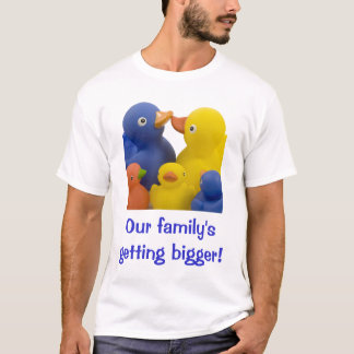 A new baby in the family - Duck Family Group T-Shirt