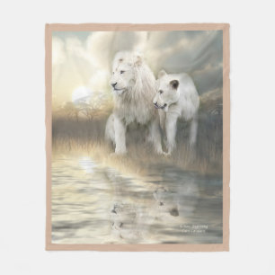 A New Beginning Art Fleece Blanket