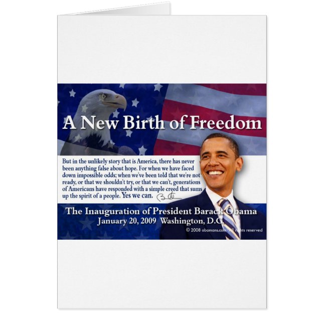 A New Birth of Freedom (Front)
