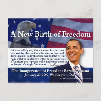 A New Birth of Freedom Postcard