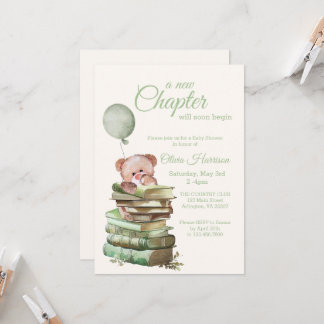 A New Chapter Baby Shower Invitation – Storybook