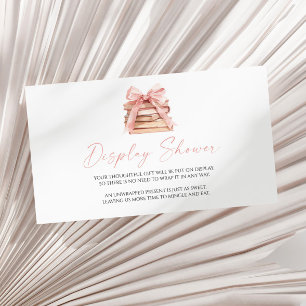 A New Chapter Begins Baby Shower Display Shower Enclosure Card