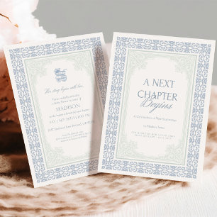 A New Chapter Begins Baby Shower Invitation