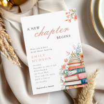 A New Chapter Begins Books Bridal Shower