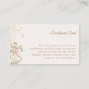  A New Chapter Begins Bridal Shower Enclosure Card