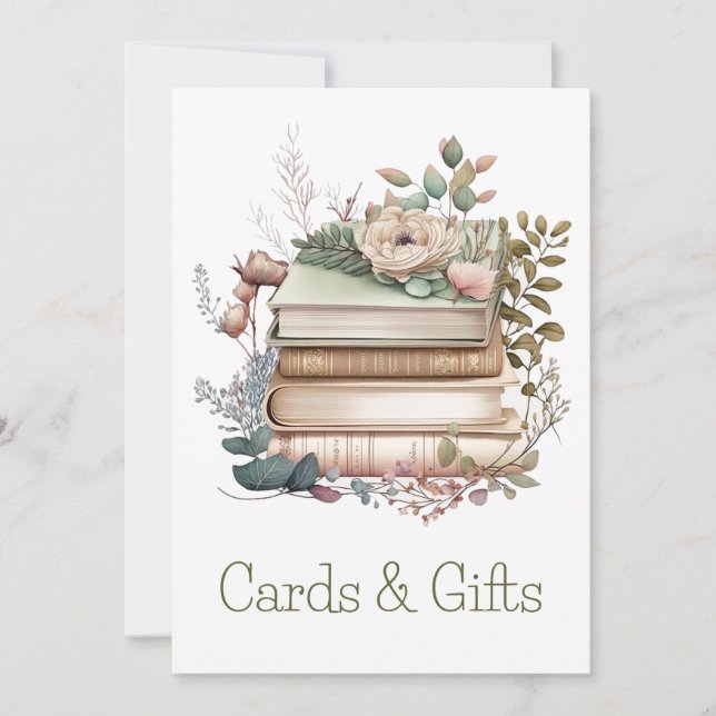 A New Chapter Begins Cards & Gifts Sign (Front)