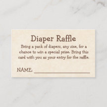 A New Chapter Begins - Diaper Raffle