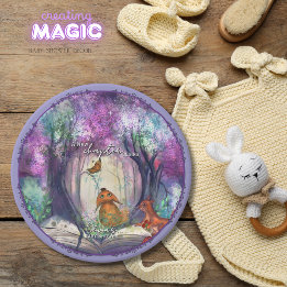  A New Chapter Begins I Storybook Baby shower Paper Plate