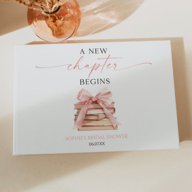 A New Chapter Begins Pink Bow Books Bridal Shower (Creator Uploaded)