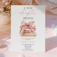 A New Chapter Begins Pink Bow Books Bridal Shower