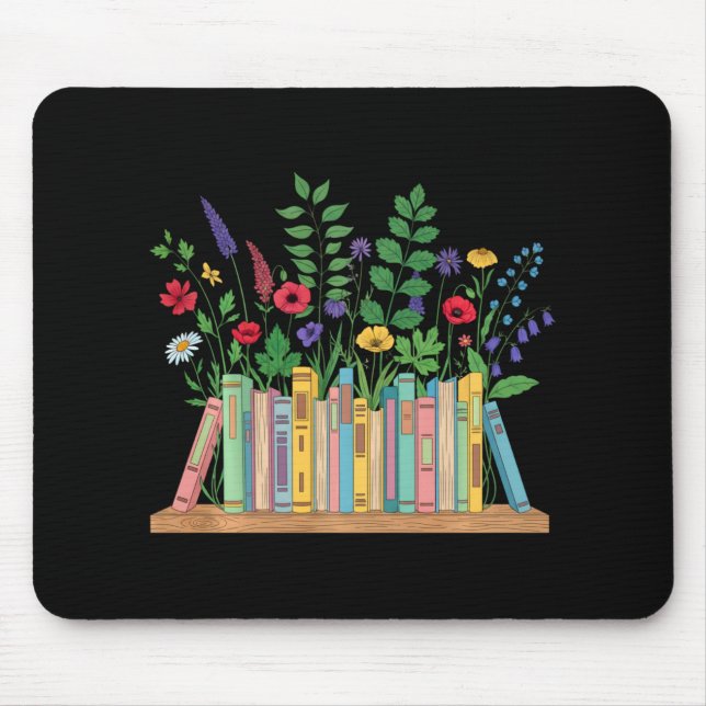 A New Chapter Begins Retirement Teacher Floral Wom Mouse Mat (Front)