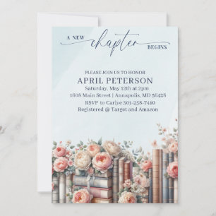 A New Chapter Begins, Storybook Bridal Shower  Invitation