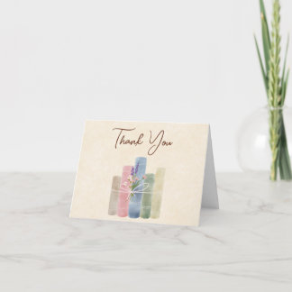 A New Chapter Begins Thank You Card
