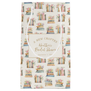 A New Chapter Books Bridal Shower Small Gift Bag