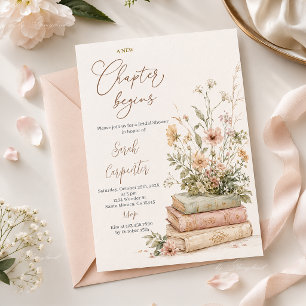 A New Chapter Bridal Shower Invitation