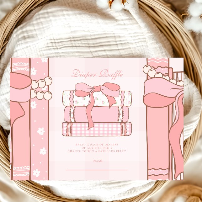  A New Chapter Will Soon Begin Diapper Raffle Enclosure Card (Creator Uploaded)