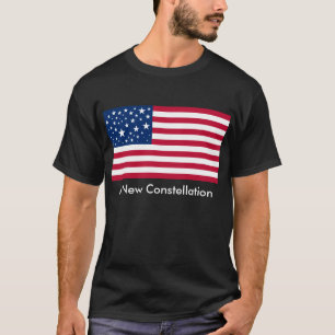 A New Constellation for the American Flag T-Shirt