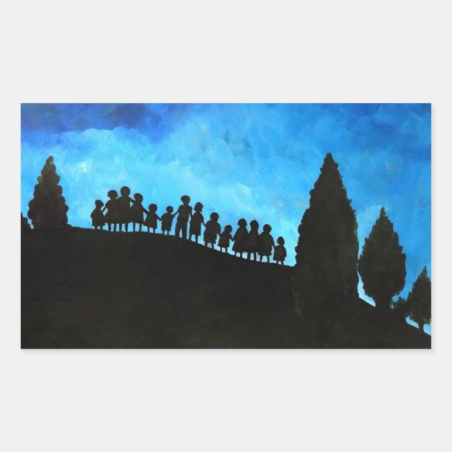 A New Dawn Rising 2008 Rectangular Sticker (Front)