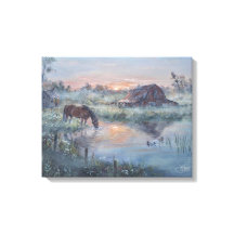 A New Day - Horse painting