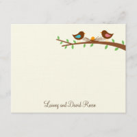 A New Egg Flat Thank You Card