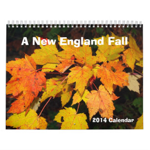 A New England Fall 2014 Calendar